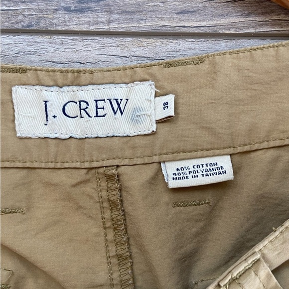J. Crew Men's Cargo Shorts Size 38 Tan Outdoor Hiking Lightweight Quick Dry - Picture 10 of 10